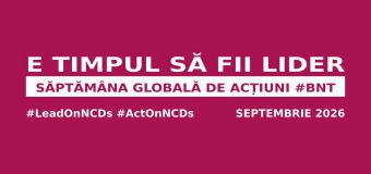 Ministerul Sănătății desfășoară în septembrie campania națională de acțiuni pentru prevenirea bolilor netransmisibile