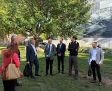 Ministrul Culturii, Dan Suruceanu, și o echipă de experți francezi au vizitat vilele urbane V. Herța și M. Kligman