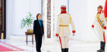 Maia Sandu a primit scrisorile de acreditare din partea a cinci ambasadori agreați
