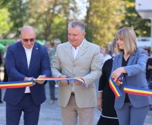 Un teren multifuncțional modern, la Liceul Teoretic Nicolai Nekrasov din Strășeni