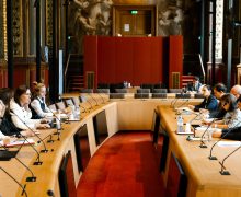 Ministra de interne, în vizită la Paris. Discuții privind securitatea frontierei