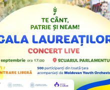 Sute de artiști se vor reuni în scuarul Parlamentului la Gala Festivalului „Te cânt, Patrie și Neam”