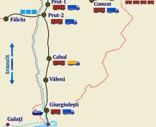 CFM discută posibilitatea prelungirii liniei feroviare până la Portul Giurgiulești