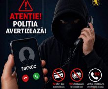 În ultimele 24 de ore, Poliția nu a înregistrat cazuri noi de escrocherie telefonică, inclusiv cazuri comise anterior