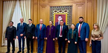 Deputații PSRM s-au întâlnit cu Președinta Mejlisului Turkmenistanului