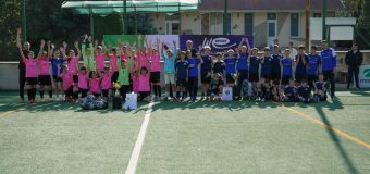 Săptămâna UEFA Grassroots. Liceul Teoretic Mihai Sadoveanu din Giurgiulești, câștigătoarea turneului în cadrul proiectului Fotbal în Școli