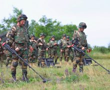 Exerciții cu rezerviștii Forțelor Armate la Bălți