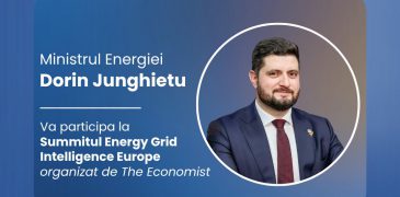 Dorin Junghietu va participa la summitul Energy Grid Intelligence Europe, în Amsterdam