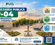 Consultările publice pentru Planul Urbanistic General Chișinău 2040 continuă