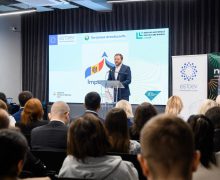 Mihai Popșoi și ministrul de externe al Estoniei au susținut o lecție publică la Universitatea de Stat „Alecu Russo” din Bălți