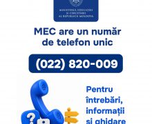 MEC are un număr de telefon unic pentru a facilita comunicarea cu publicul