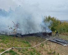Incendiu la o pensiune turistică din Buțeni