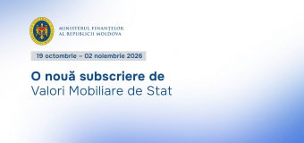 Se anunță o nouă sesiune de subscriere de valori mobiliare de stat