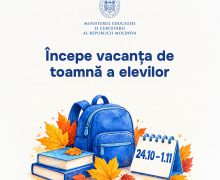 Începe vacanța de toamnă pentru elevi