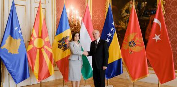 Maia Sandu – întâmpinată la Palatul Sándor din Budapesta