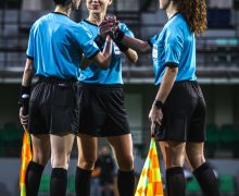 Premieră istorică în Liga 7777, la Zimbru – CSF Bălți! Brigadă feminină de arbitri la un meci din prima ligă moldovenească!