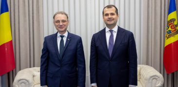 Noul Premier al României în vizită la Chișinău