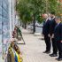 Delegația de la Chișinău a adus un omagiu apărătorilor ucraineni căzuți în război, la Zidul Memoriei din Kiev