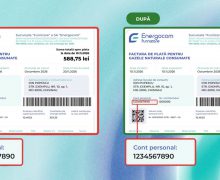 Din 1 noiembrie, formatul codului de identificare a consumatorului, utilizat la achitarea facturilor pentru gazele naturale va fi modificat