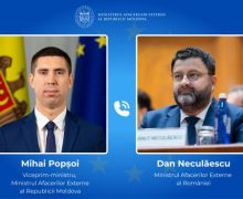 Mihai Popșoi a avut o convorbire telefonică cu omologul român, Dan Neculăescu
