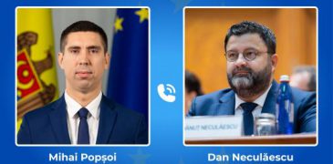 Mihai Popșoi a avut o convorbire telefonică cu omologul român, Dan Neculăescu
