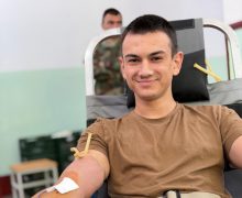 Campanie de donare voluntară de sânge în Armata Națională