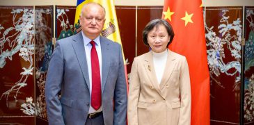 Igor Dodon a avut o întrevedere cu Ambasadorul Extraordinar și Plenipotențiar al Republicii Populare Chineze
