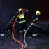 Două vagonete și instrumente pentru lucrări de construcții au fost salvate de pompieri în urma incendiului izbucnit în satul Ciorescu