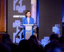 Maia Sandu, la Moldova Security Forum: Reziliența noastră se sprijină pe oameni și pe încrederea lor că tot acest efort – în ciuda amenințărilor de securitate